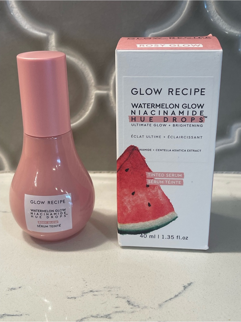 Glow Recipe Watermelon Glow Niacinamide Hue Drops — Pink